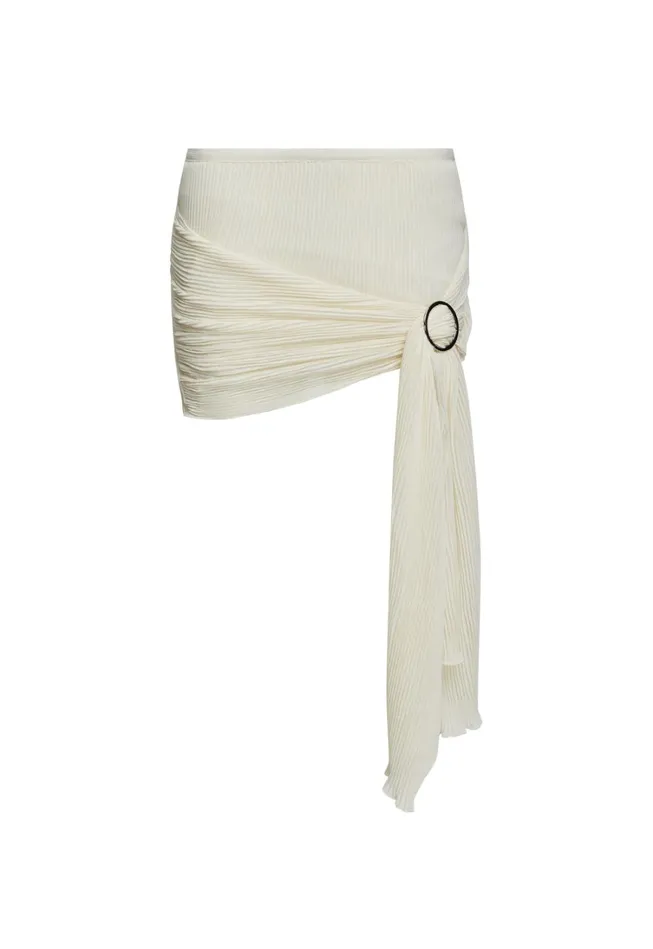 Skirts Women Lioness Fashion FORD MINI SKIRT Ivory Skirts Women Lioness Fashion FORD MINI SKIRT Ivory