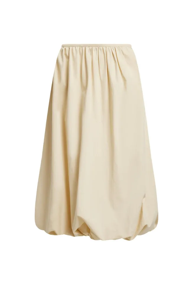Skirts Women Lioness Fashion INTUITION BUBBLE MIDI SKIRT Cornsilk Skirts Women Lioness Fashion INTUITION BUBBLE MIDI SKIRT Cornsilk