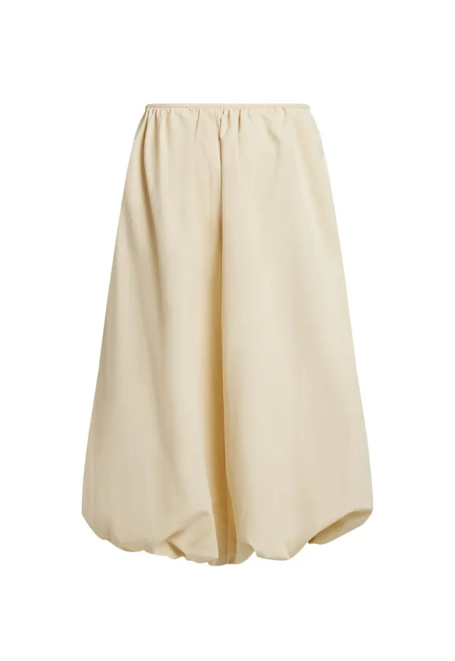 Skirts Women Lioness Fashion INTUITION BUBBLE MIDI SKIRT Cornsilk Skirts Women Lioness Fashion INTUITION BUBBLE MIDI SKIRT Cornsilk