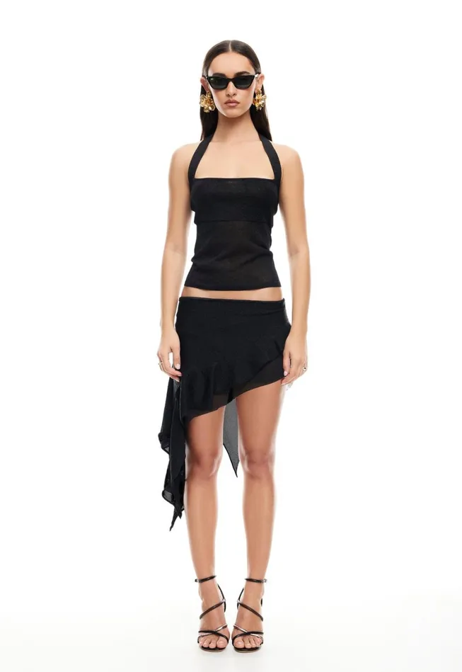 Skirts Women Lioness Fashion PALISADES MINI SKIRT Onyx