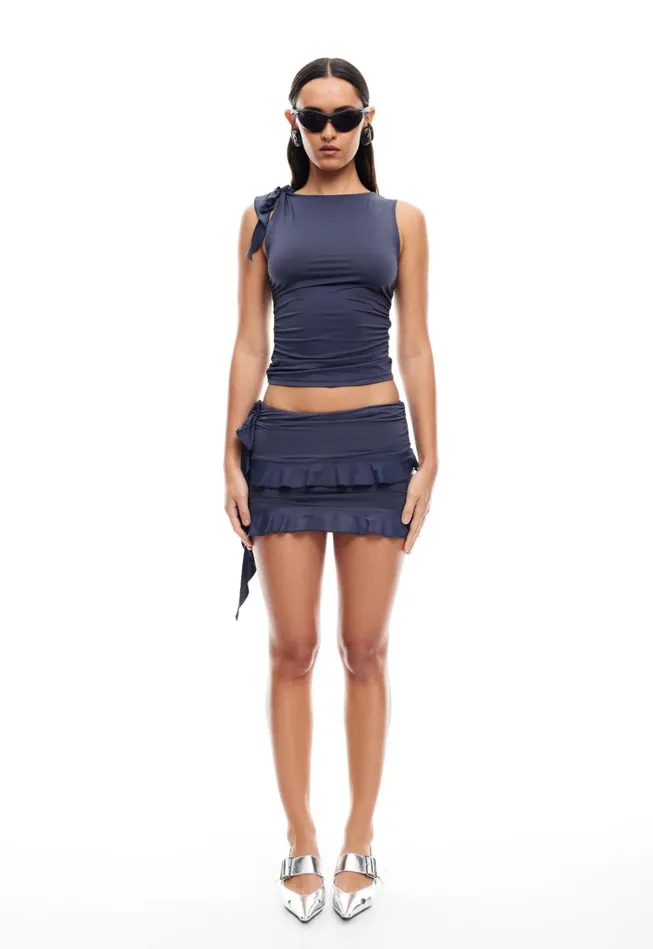Skirts Women Lioness Fashion RENDEZVOUS MINI SKIRT Mineral Skirts Women Lioness Fashion RENDEZVOUS MINI SKIRT Mineral