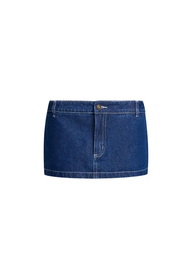 Skirts Women Lioness Fashion RHODE MINI Blue Denim