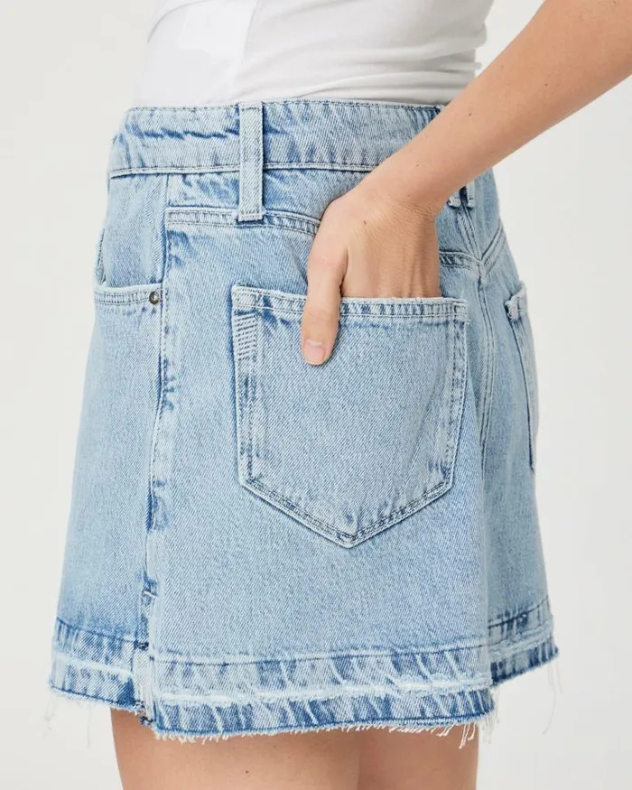 Skirts Women PAIGE Jessie Skirt 8211 Fifi Distressed Skirts Women PAIGE Jessie Skirt 8211 Fifi Distressed