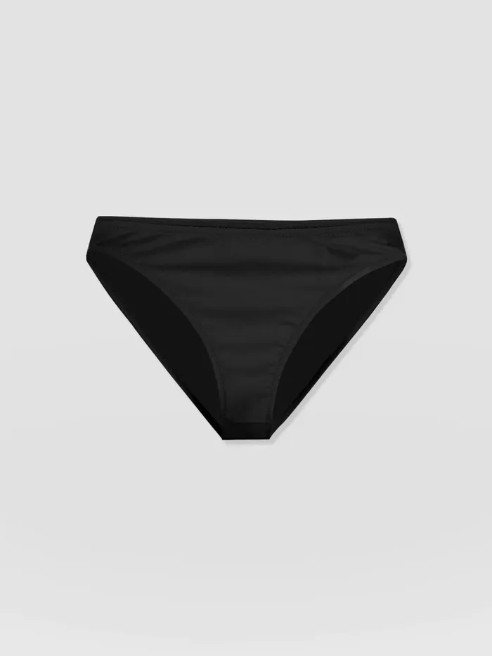 Skye Hipster Bikini Bottom 8211 Black Black Women Saint And Sofia Swimwear