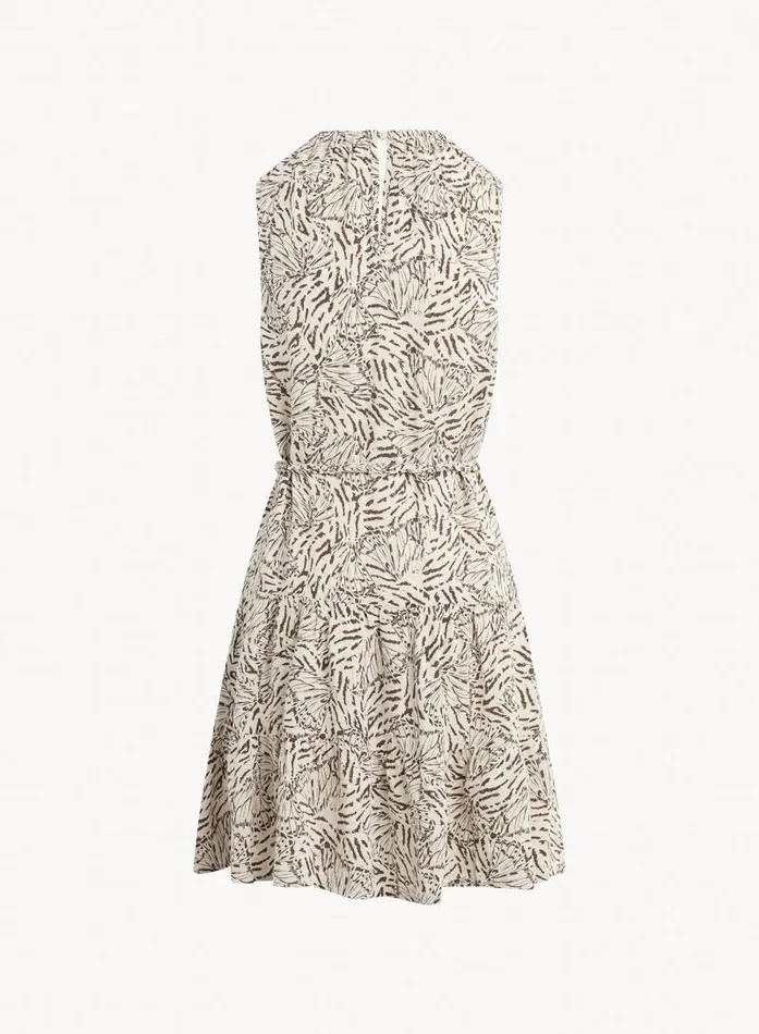 Sleeveless Tiered Mini Dress 8211 Papillon Print Women Bella Dahl Mini Dresses Sleeveless Tiered Mini Dress 8211 Papillon Print Women Bella Dahl Mini Dresses