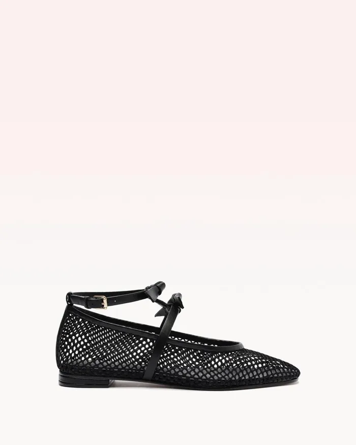 Slim Clarita Ballet Mesh Black Black Women Alexandre Birman Flats