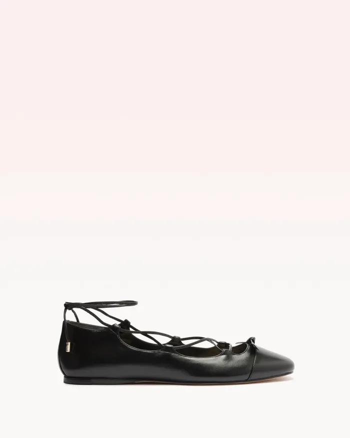Slim Clarita Flat Black Black Women Alexandre Birman Flats