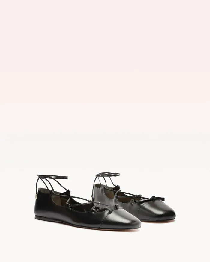 Slim Clarita Flat Black Black Women Alexandre Birman Flats