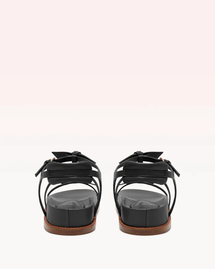 Slim Lolita Black Sport Sandal 8211 Luxury Comfortable Sandals Black Women Alexandre Birman Flats