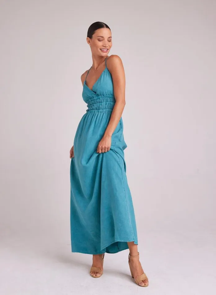 Smocked Cami Maxi Dress 8211 Deep Azure Women Bella Dahl Maxi Dresses Smocked Cami Maxi Dress 8211 Deep Azure Women Bella Dahl Maxi Dresses