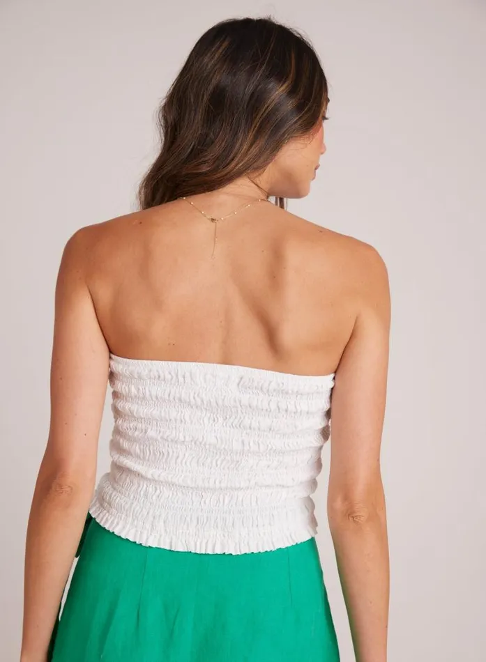Smocked Tube Top 8211 White Women Bella Dahl Sleeveless Smocked Tube Top 8211 White Women Bella Dahl Sleeveless