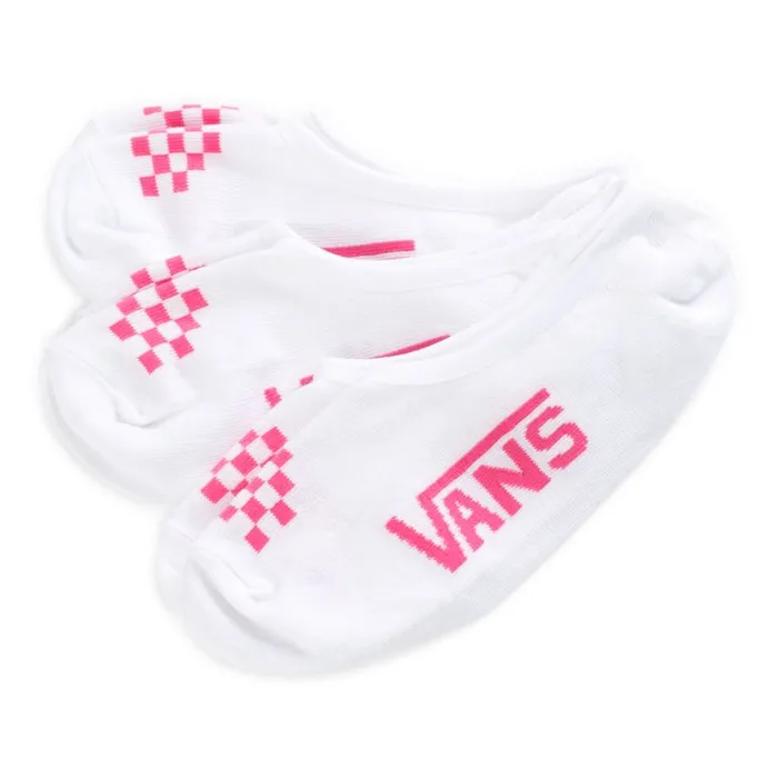 Socks Women Vans Canoodle Super No Show Socks 3 Pair Pack Whitepink