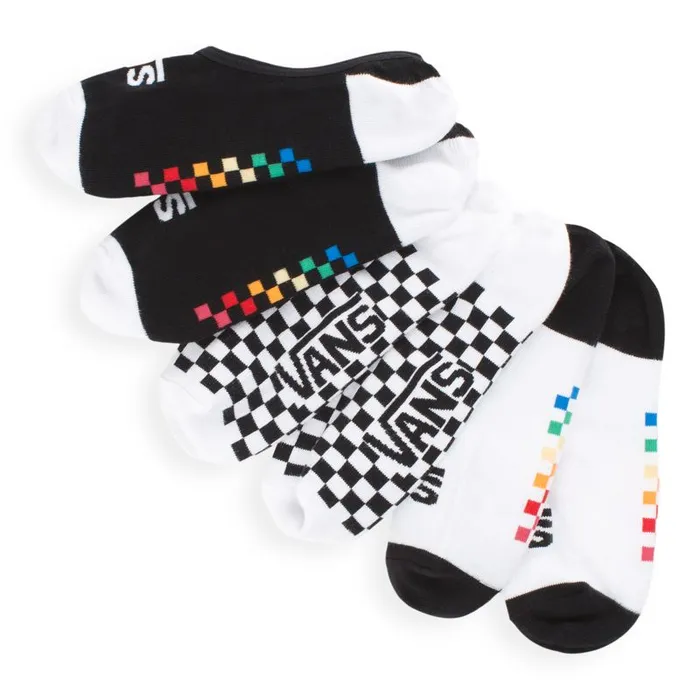 Socks Women Vans Gradient Check Canoodles Socks 3 Pack Multi