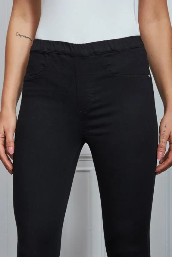 Sosandar Black Perfect Jeggings Black Women Jeans and Jeggings