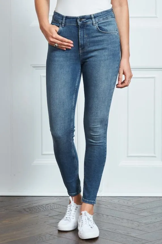 Sosandar Blue Perfect Skinny Jeans Blue Women Jeans and Jeggings