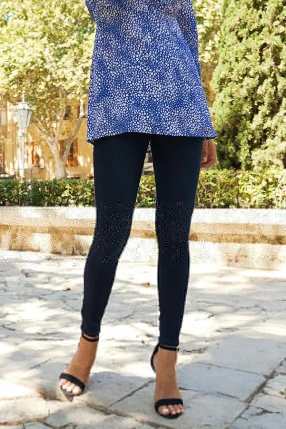Sosandar Dark Indigo Blue Perfect Jeggings Dark Indigo Blue Women Jeans and Jeggings
