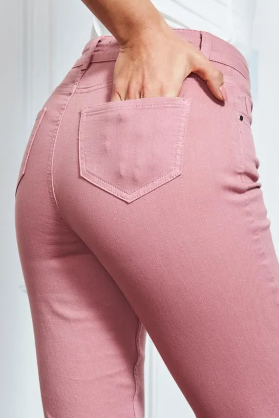 Sosandar Dusky Pink Perfect Skinny Jeans Women Jeans and Jeggings