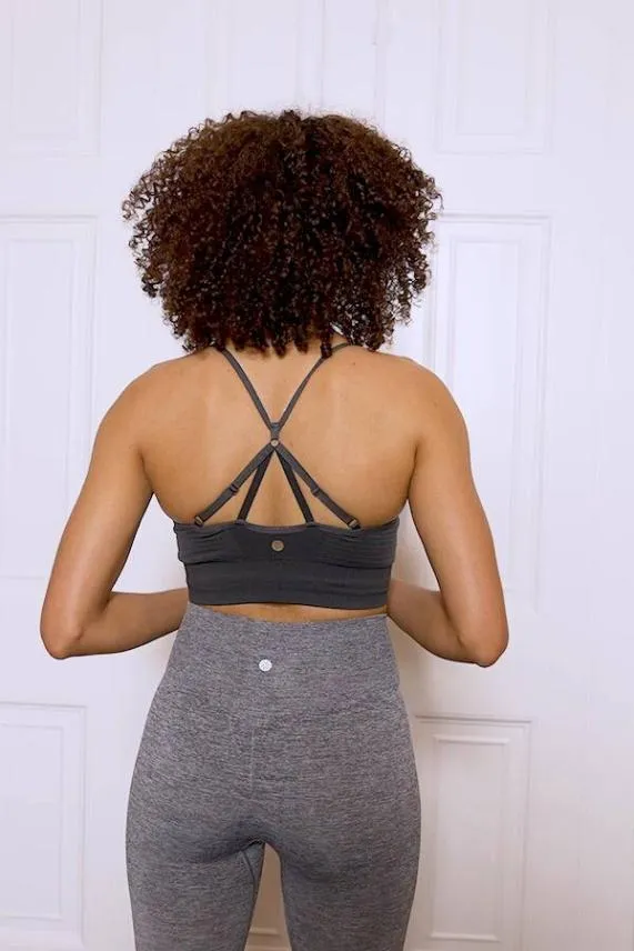Sosandar Grey Ombre Super Sleek High Waisted Activewear Leggings Grey Women Activewear