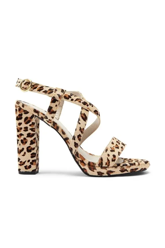 Sosandar Leopard Print Strappy Sandal Women Sandals and Flip Flops Sosandar Leopard Print Strappy Sandal Women Sandals and Flip Flops