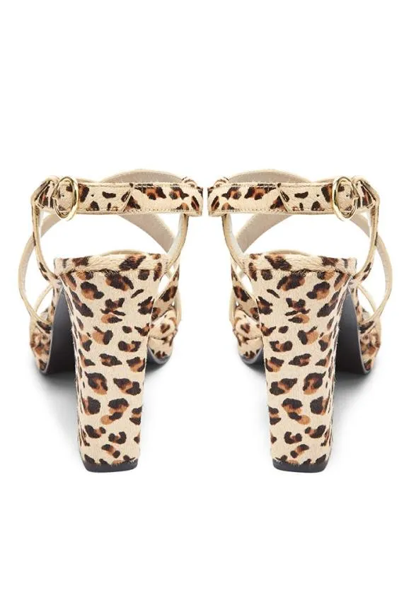 Sosandar Leopard Print Strappy Sandal Women Sandals and Flip Flops Sosandar Leopard Print Strappy Sandal Women Sandals and Flip Flops