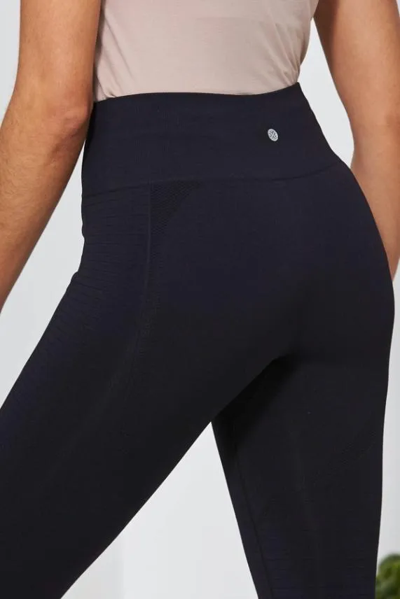 Sosandar Sofia Black Seamless High Waisted Shaper Leggings Black Women Activewear