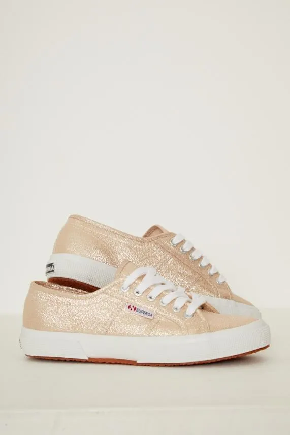 Sosandar Superga 2750 Rose Platinum Trainers Women Trainers 8211 Superga and Victoria