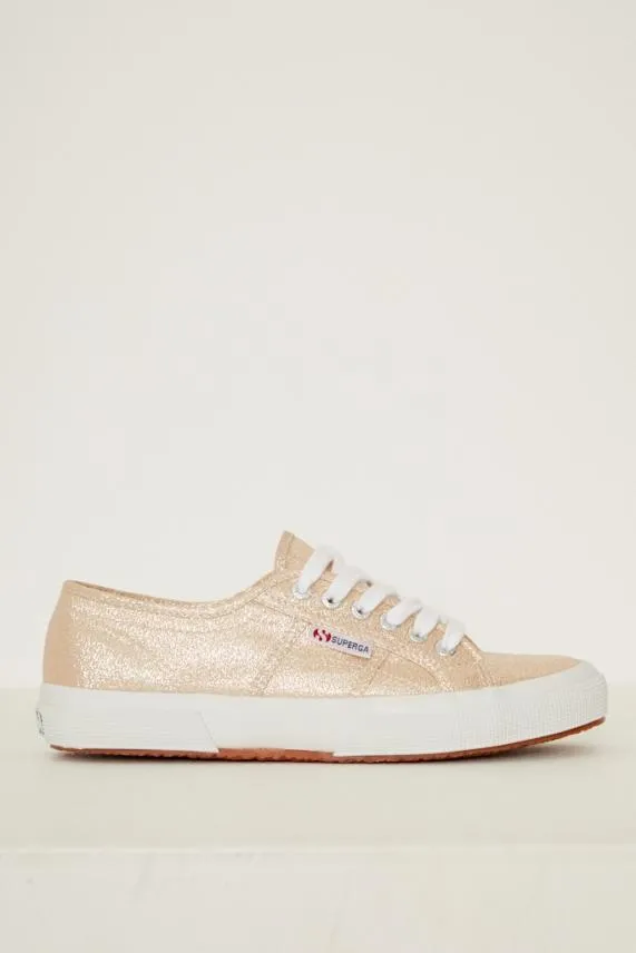 Sosandar Superga 2750 Rose Platinum Trainers Women Trainers 8211 Superga and Victoria