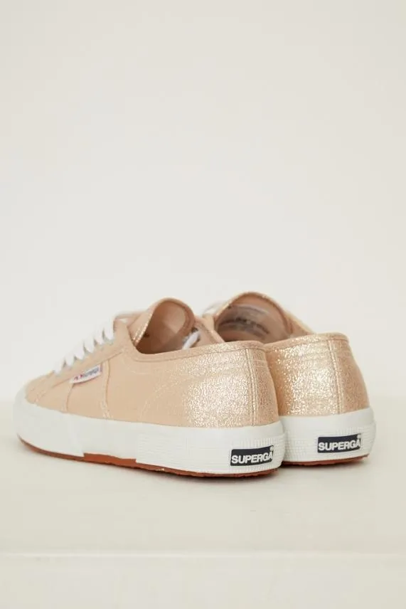 Sosandar Superga 2750 Rose Platinum Trainers Women Trainers 8211 Superga and Victoria