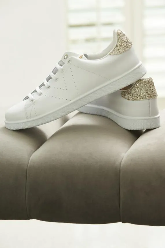 Sosandar Victoria Cava Gold Glitter Back White Leather Trainers White Women Trainers 8211 Superga and Victoria Sosandar Victoria Cava Gold Glitter Back White Leather Trainers White Women Trainers 8211 Superga and Victoria