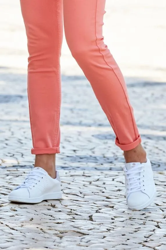 Sosandar Victoria Cava Gold Glitter Back White Leather Trainers White Women Trainers 8211 Superga and Victoria