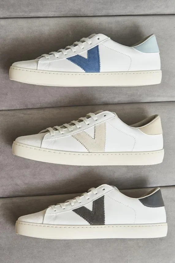 Sosandar Victoria Heilo Natural V Detail Leather Trainers Women Trainers 8211 Superga and Victoria