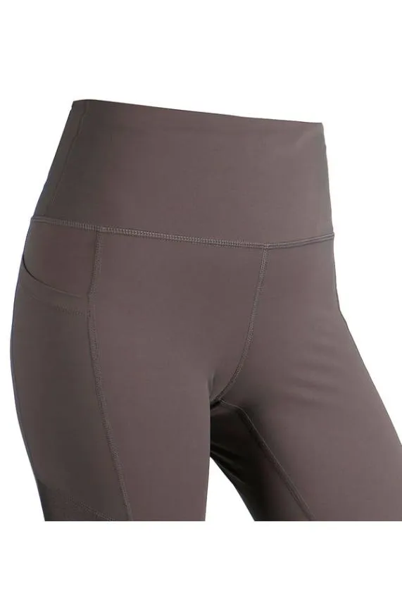 Sosandar Zoe Mocha High Waisted Body Sculpting Activewear Leggings Women Activewear