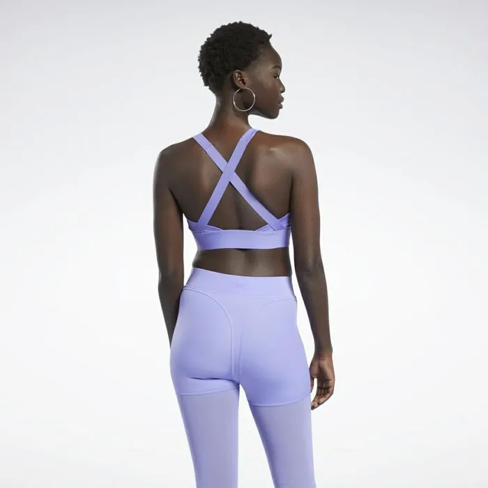 Sports Bras Womens Reebok Cardi B Bralette Hyper Purple