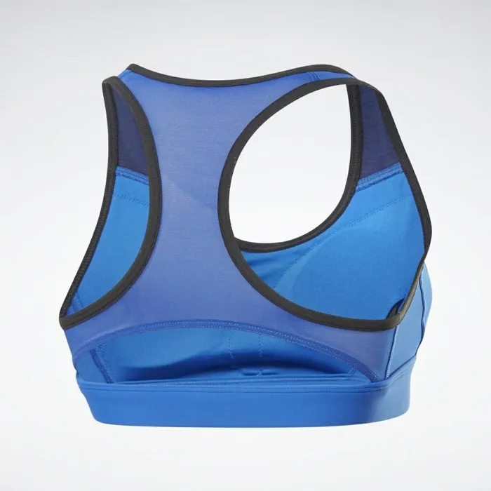 Sports Bras Womens Reebok Hero MediumImpact Racer Bra Humble Blue