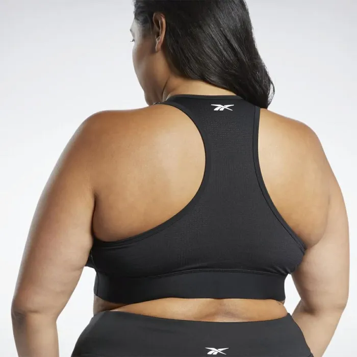 Sports Bras Womens Reebok MYT LowImpact Printed Bra Black White