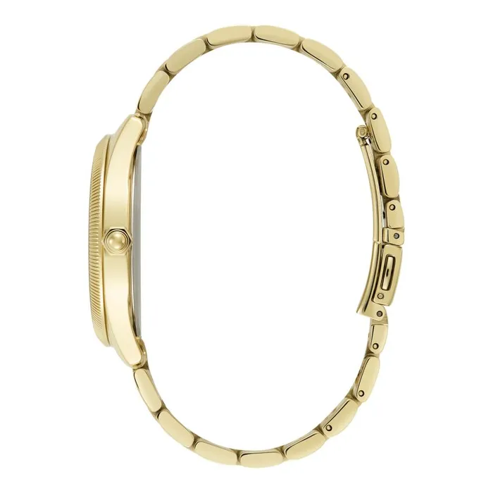 Sports Luxe Watches Women Olivia Burton 38mm Radiate Forest Green and Gold Bracelet Watch