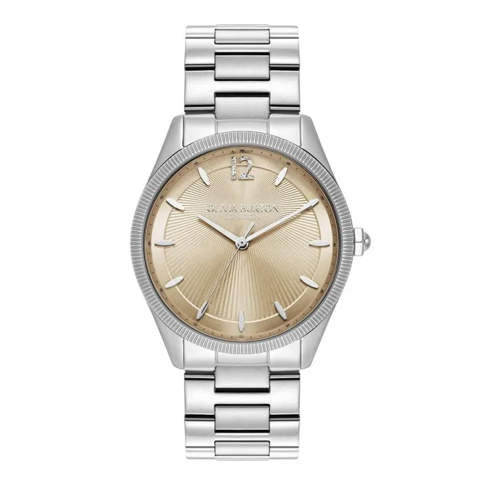 Sports Luxe Watches Women Olivia Burton 38mm Radiate Nude and Silver Bracelet Watch Sports Luxe Watches Women Olivia Burton 38mm Radiate Nude and Silver Bracelet Watch