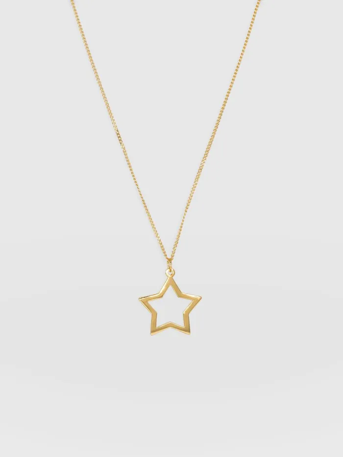 Star Necklace 8211 Gold Gold Women Saint And Sofia Necklaces