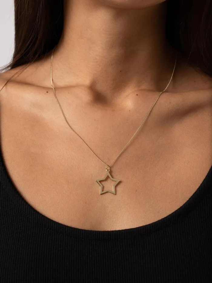 Star Necklace 8211 Gold Gold Women Saint And Sofia Necklaces