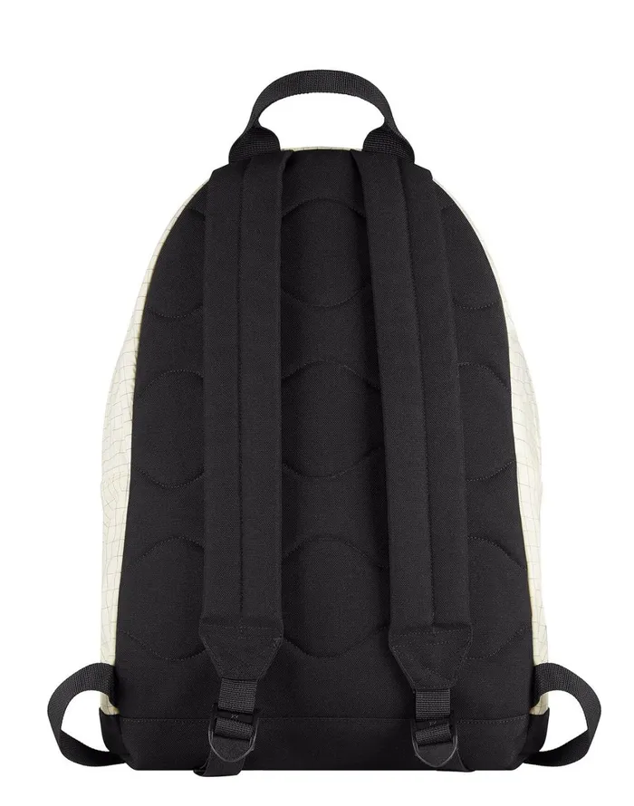 Stone Island Bags 91398 Reflective Ripstop Chin Rucksack In Butter 8211 Mens