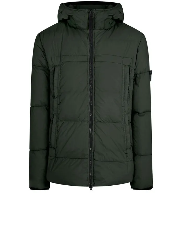 Stone Island Coats 038 Jackets 40723 Garment Dyed Crinkle Rep Ny Real Down Jacket In Dark Forest 8211 Mens Stone Island Coats 038 Jackets 40723 Garment Dyed Crinkle Rep Ny Real Down Jacket In Dark Forest 8211 Mens