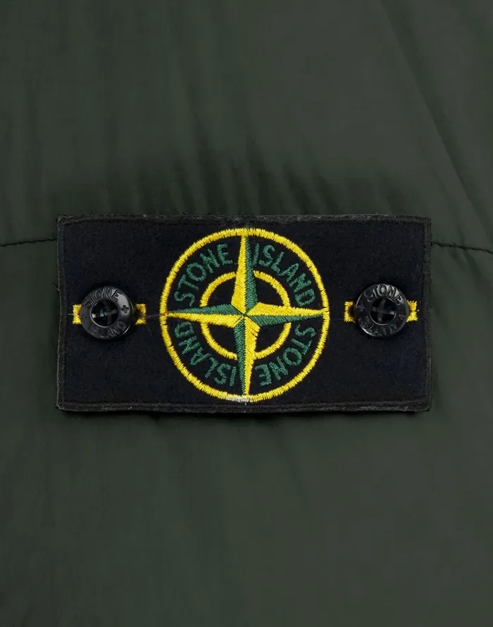 Stone Island Coats 038 Jackets 40723 Garment Dyed Crinkle Rep Ny Real Down Jacket In Dark Forest 8211 Mens