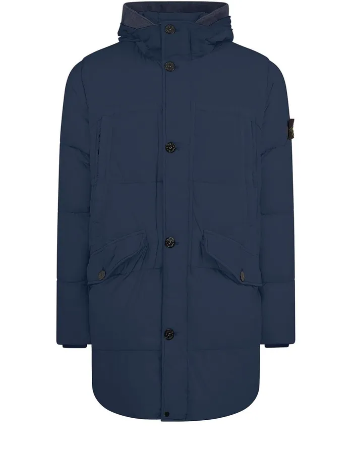 Stone Island Coats 038 Jackets 70123 Garment Dyed Crinkle Reps Ny Down Parka In Marine Blue 8211 Mens Stone Island Coats 038 Jackets 70123 Garment Dyed Crinkle Reps Ny Down Parka In Marine Blue 8211 Mens
