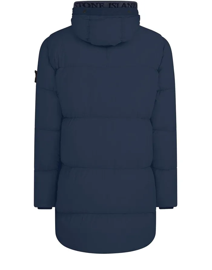 Stone Island Coats 038 Jackets 70123 Garment Dyed Crinkle Reps Ny Down Parka In Marine Blue 8211 Mens