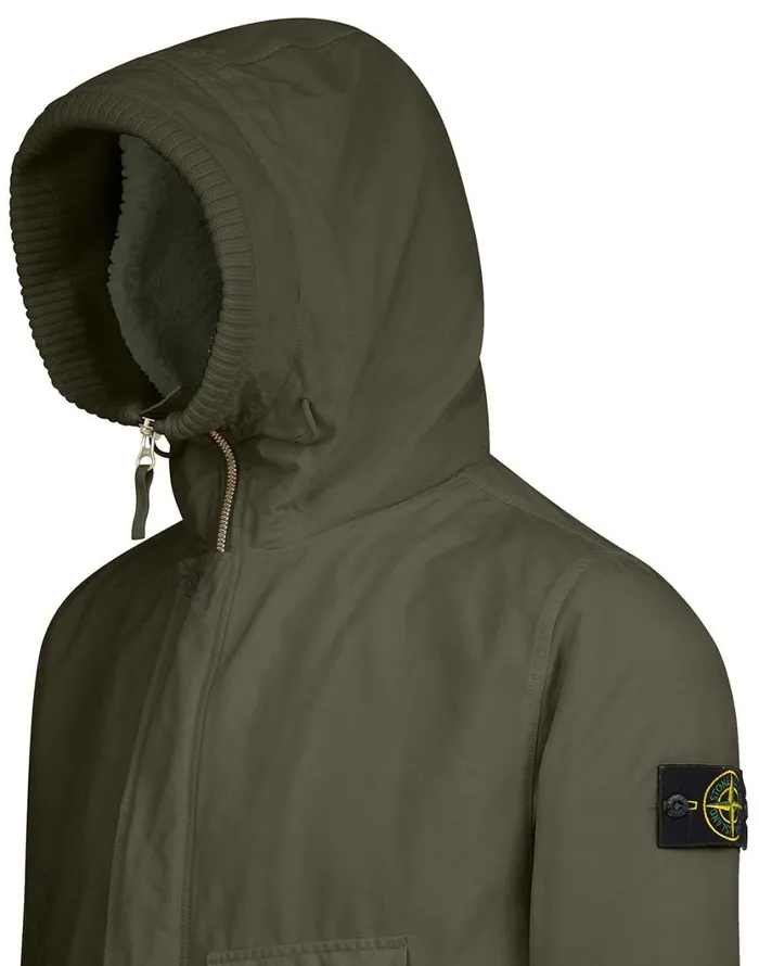 Stone Island Coats 038 Jackets 70749 DavidTcDetachable Lining Parka In Dark Forest 8211 Mens