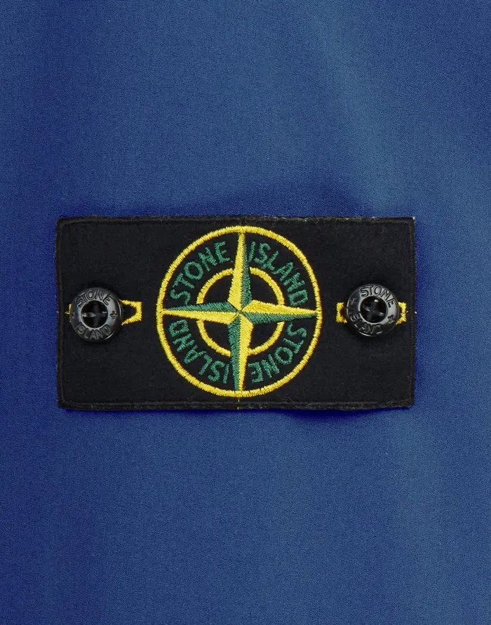 Stone Island Coats 038 Jackets Q0122 Soft ShellR Hooded Blouson In Periwinkle 8211 Mens