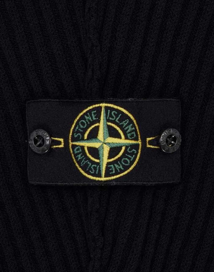 Stone Island Knitwear 502A1 Crewneck Jumper In Black 8211 Mens