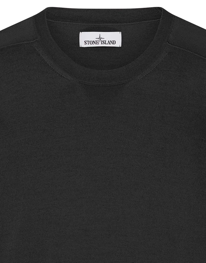 Stone Island Knitwear 526C4 Crewneck Knit In Dark Forest 8211 Mens