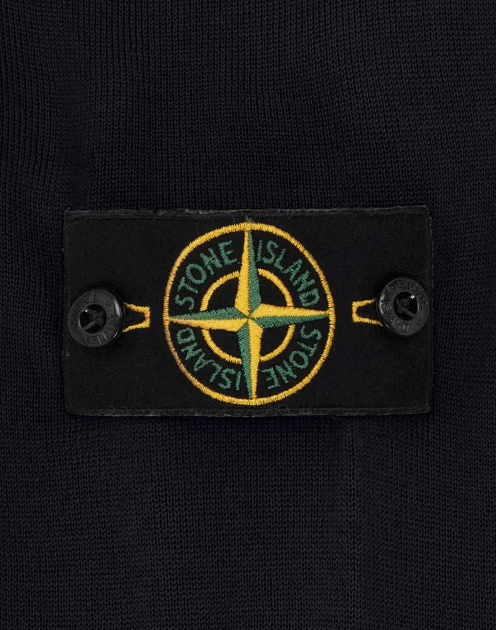 Stone Island Knitwear 526C4 Crewneck Knit In Navy 8211 Mens