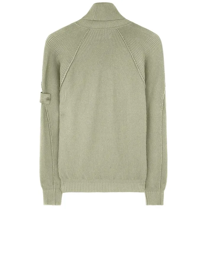 Stone Island Knitwear 582Fa Turtleneck Jumper In Beige 8211 Mens